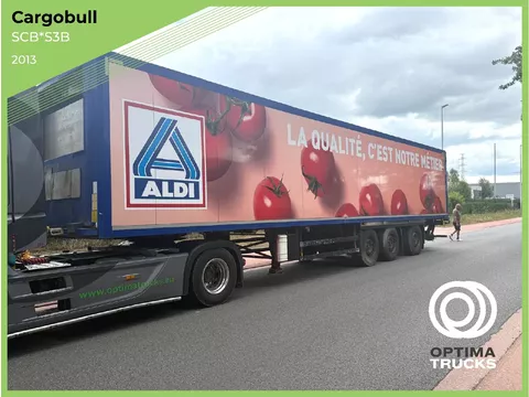 Schmitz Cargobull SCB*S3B / DHOLLANDIA 3000kg / LIFTAS / STUURAS
