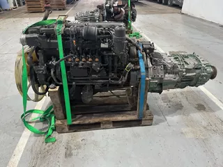 DAF MOTOR EN VERSNELLINGSBAK / MOTEUR ET BO&Icirc;TE DAF CF75 340 EURO 5