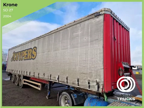 Krone SD 27 / HUBDACH / TOIT LEVANT / HEFDAK / COIL / COILMULDE / FOSSE &Aacute; BOBINE