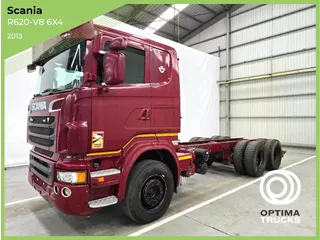 Scania R620-V8 6x4 / RETARDER / AIRCO / EURO 5
