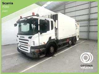 Scania P P230 6X2 / Essieu relevable directionnel / Stuurbare liftas / Steerable lift axle