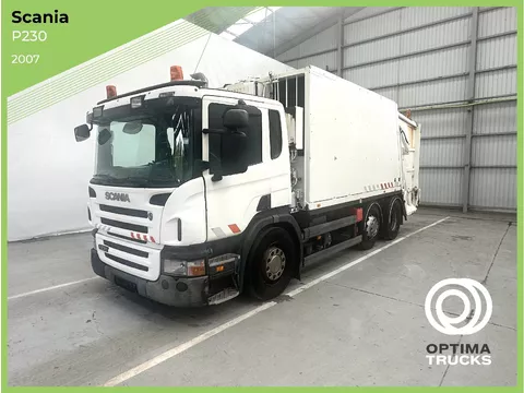 Scania P P230 6X2 / Essieu relevable directionnel / Stuurbare liftas / Steerable lift axle