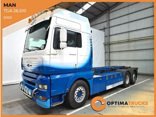 MAN TGA 26.510 RETARDER / PTO / AIRCO