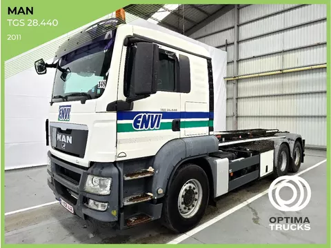 MAN TGS 28.440 6x2 / EURO 5 / AIRCO / LIFTAS / 10 roues - 10 tyres